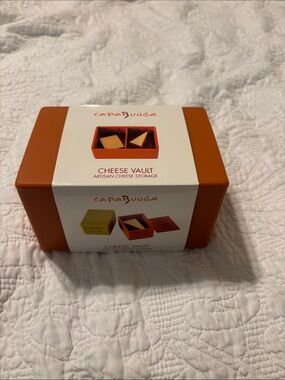 CapaBunga Orange Cheese Vault - Artisan Cheese Storage